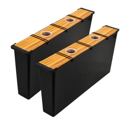BeeCastle 2Pcs Bee Feeders for Hives 6.5L Beehive Frame Feeders for Deep Frames Water Feeder for Beekeeping Bee Feeding Tools