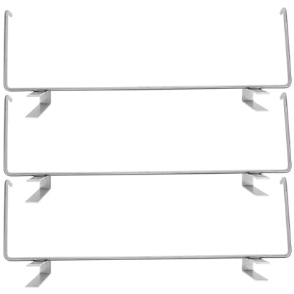 Totority 3pcs Stainless Steel Beekeeping Frame Holder Beehive Metal Shelf Storage Rack for Bee Houses Sturdy Hive Frame Support Tool for Beekeeping Supplies