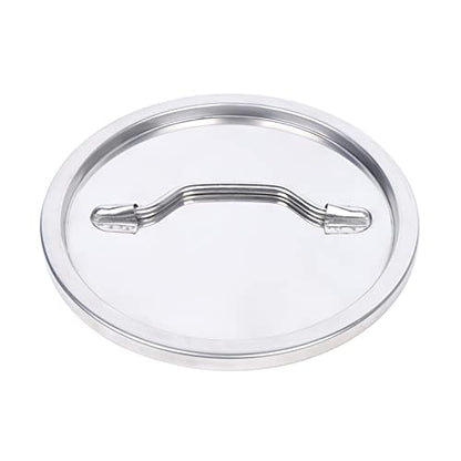 LOYALHEARTDY Stainless Steel Milk Bucket Lid, Durable Universal Lid with Embedded Silicone Seal Ring for 12L/20L/30L/40L/50L/60L Milk Bucket - color: Lid