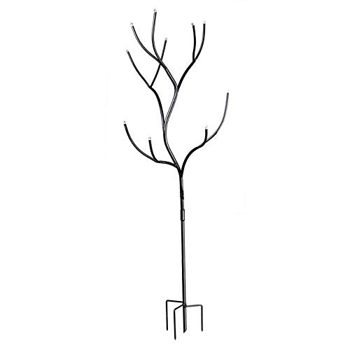 Evergreen Garden Glass Bottle Tree, Metal Bottle Trees for Garden Outside, Decorative Bottles Holder for Outdoor Wedding Christmas Party Decoration (Bottles Sold Separately)