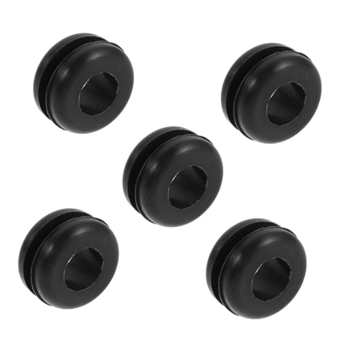 ULTECHNOVO 5pcs Airlock Rubber Sealer Ring for Fermentation Lid Grommet, Airtight Mason Jar and Brewing Bucket Seal, DIY Wine Supplies and Homebrewing Fermenter Accessories