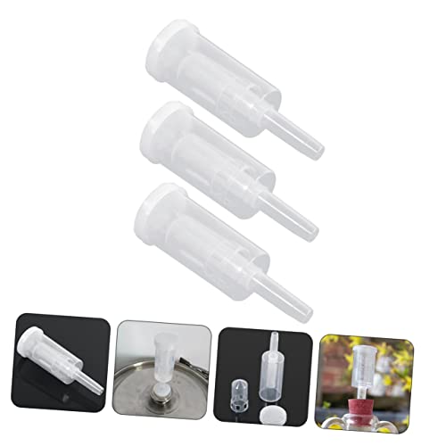 Luxshiny Brewing Airlock Kit 3 Sets of Airlocks for Fermenting Brew One-Way Valves Check Valves for Wine Beer Making
