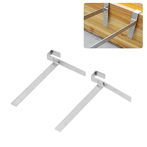 Beehive Frame Holder, Stainless Steel Bee Hive Stand Beekeeping Frame Support Bracket Apiculture Bee Keeping Supplies for Beekeeper