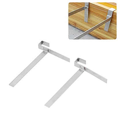 Beehive Frame Holder, Stainless Steel Bee Hive Stand Beekeeping Frame Support Bracket Apiculture Bee Keeping Supplies for Beekeeper