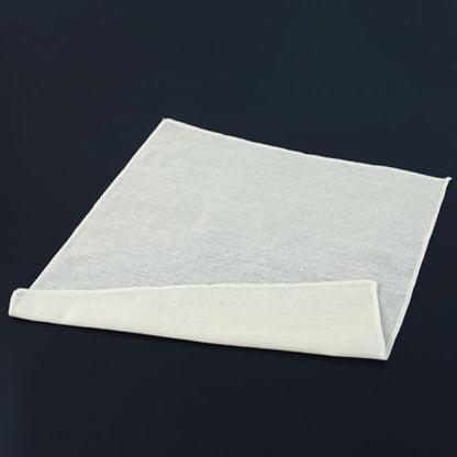 POPETPOP 10pcs Reusable Cotton Cheese Cloths for Straining and Cooking, 20x20 Inch Multipurpose Cheesecloth with Hemmed Edge, Washable and Sturdy Kitchen Supply for Butter, Fruit, and Nut