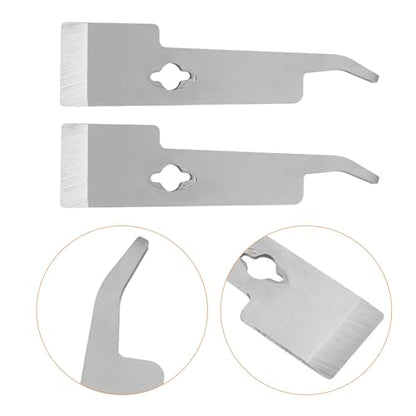 2pcs Stainless Steel Beekeeping Tools Curved Hive Scrapers with Frame Lifters for Efficient Honey Extraction and Beehive Maintenance