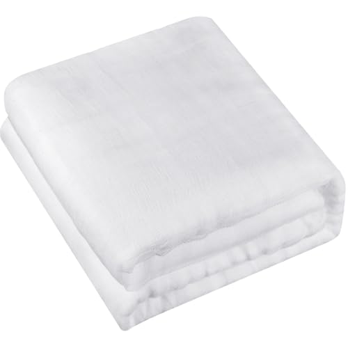 Boao Cheesecloth, Reusable and Breathable, Unbleached Cotton Fine Mesh Weave Cheesecloth, Use for Cooking, Straining, Filtering, Baking (White,Grade 50-294 Sq Feet) - size: Grade 50-294 Sq Feet