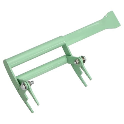 Beehive Frame Grip Beekeeping Bee Hive Splint Nest Frame Holder Capture Grip Clip with Scraper Apiculture Stainless Steel Honeycomb Spleen Lifter | Green - color: Green