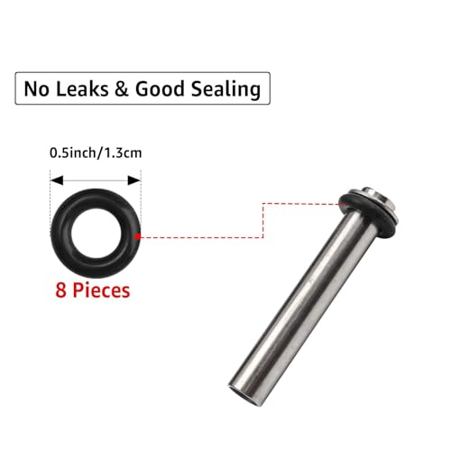 MRbrew Homebrew Gasket Set, 28 Pieces Corny Kegging Sealing O-Ring Replacement Beer Soda Washer Kit for Cornelius Keg Lid Ball Lock Keg Post Dip Tube with O-Ring Removal Tool