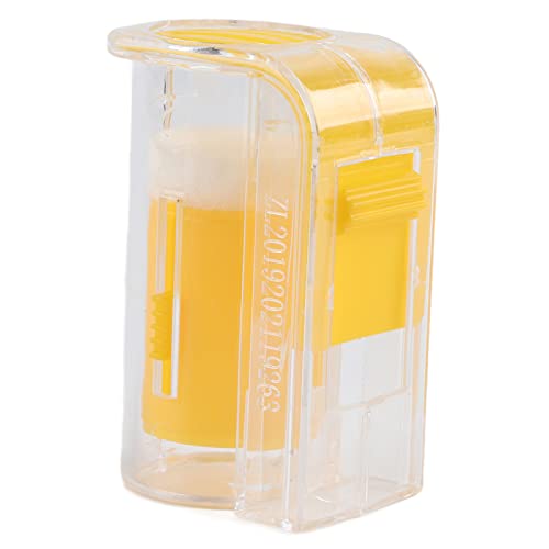 YUYTE Queen Bee Catcher Marker One Handed Plastic Beekeeping Tool for Marking Queen Bees with Smooth Plunger and Mesh