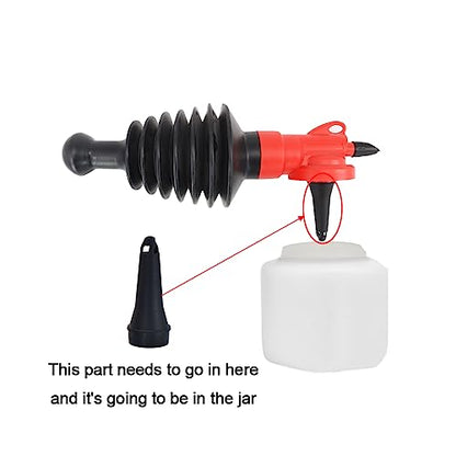 Huge Capacity Powder Duster - Hand Sprayer Evenly Dispenses Powder,1 Pack