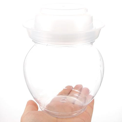 GALPADA Fermentation Jar 800ml Plastic Kimchi Container Airtight Pickle Storage Household Pickling Jar for Home Fermenting