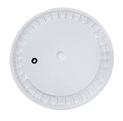 Drilled Plastic lid for 6.5 gallon fermentors