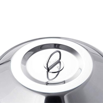 Fire-Maple Antarcti 1.0 Liter Stainless Steel Camping Bowls with Locking Lid, Camping Cook Pot Folding Handle - size: 1.1 Quarts camping bowl