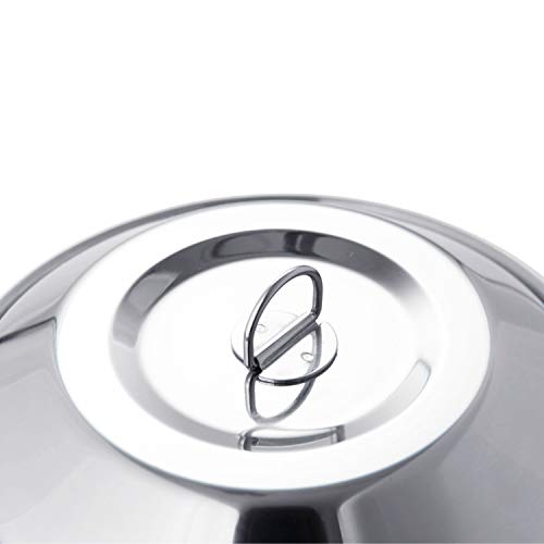 Fire-Maple Antarcti 1.0 Liter Stainless Steel Camping Bowls with Locking Lid, Camping Cook Pot Folding Handle - size: 1.1 Quarts camping bowl
