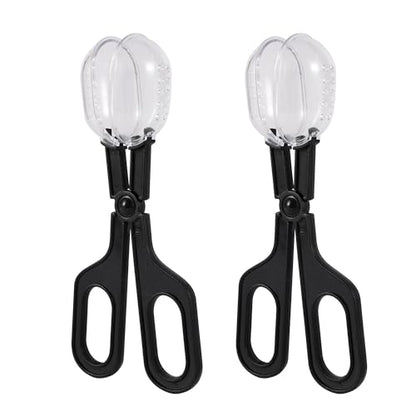 2Pcs Beekeeper Plastic Queen Cage Clip Bee Catcher Beekeeping Tool Isolation Room(Black) - color: Black