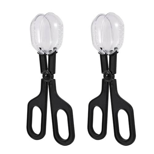 2Pcs Beekeeper Plastic Queen Cage Clip Bee Catcher Beekeeping Tool Isolation Room(Black) - color: Black