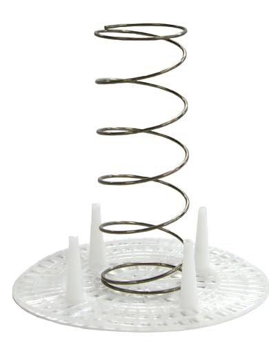 North Mountain Supply Fermentation Spring and Plastic Press (6.5" Diameter) - Keeps Food Submerged in The Brine