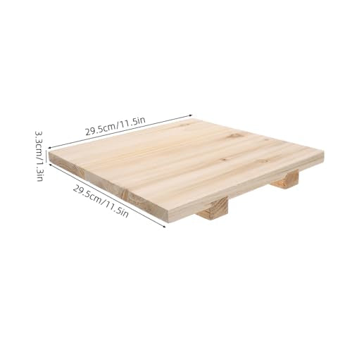 DECHOUS Wooden Tofu Press Board: Cheese Press Mold Board Tofu Cheese Making Mold Cover Plate for Homemade Soybean Curd Kitchen Tool