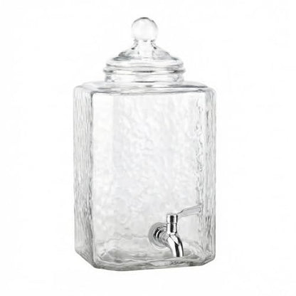 Style Setter Homestead Beverage Dispenser Cold Drink Dispenser w/ 2.5-Gallon Capacity Glass Jug, Leak Proof Acrylic Spigot Great for Parties, Weddings & More | Dispenser Set for Parties, Weddings Perfect w/ Cold Drinks, Lemonade, Cocktails, Juice – Party