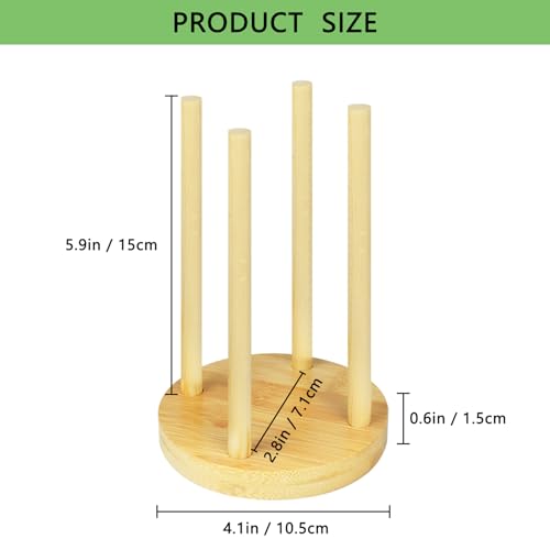 Artcome Glass Weights Organizer - Space Saving Compact Design - Fermentation Weights Holder - Efficient Organization of Kitchen Cabinets & Countertops to Minimize Clutter - Organize up to 4-5 weights - size: holder x 1pc