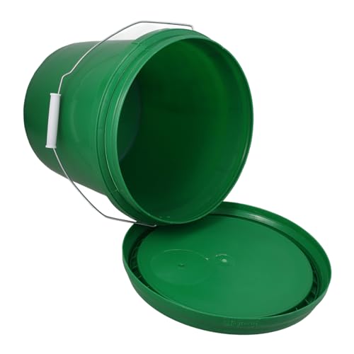 SHOWERORO 10l Wine Making Fermenter Bucket Home Brew Fermenting Pail with Airtight Lid and Handle