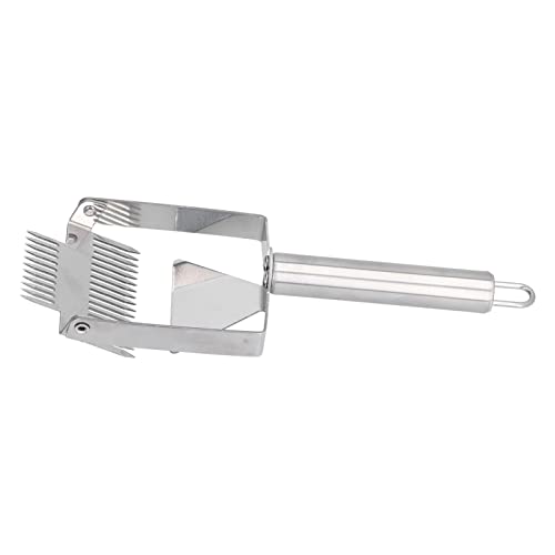 Honey Uncapping Fork Honey Cutting Fork Uncapping Scraper Double Head Scraper Comfortable Handle Beekeeping Tool for Beehive Recessed Areas Collection (Stainless Steel Handle Double Ended) - size: Stainless steel handle double ended