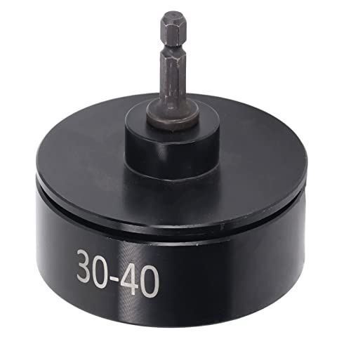 Bottle Capper Bottle Capping Tool, Electric Capping Machine Bit, Handheld Bottle Capper Capping Machine Accessory for 30-40mm Bottle Cover for Replacement, Black