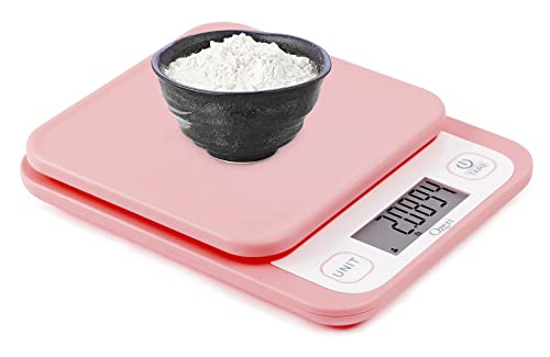 Ozeri Garden and Kitchen Scale II, with 0.1 g (0.005 oz) 420® Variable Graduation Technology® - color: Crystal Rose