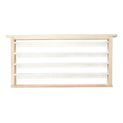 Beekeeping Queen Cell Cup Holder Frame Bar Set Double Row Royal Jelly Storage Strips for Beekeeping