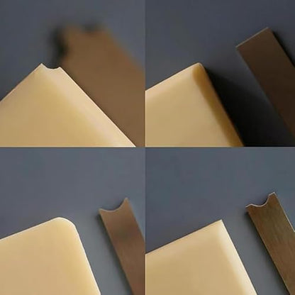 Handmade Soap Trimmer, Cold Soap Edger Beveler Planer with 4 Styling Knives: 45° Angle/Small R/Inner Arc/Large R Chamfering, for Square/Round Cold Soap Candle Making