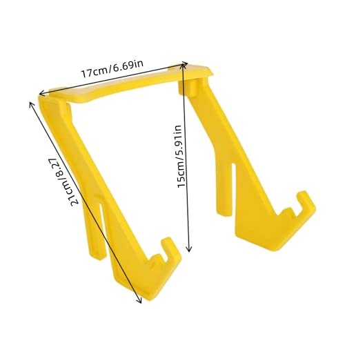 2pcs Yellow Plastic Bee Honey Bucket Rack Frame Grip Holder Beekeeping Beekeepers Tool Honey Extractor Equipment