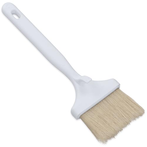 SPARTA 4040202 Meteor Nylon Basting Brush With Nylon Bristles, 3 Inches, White, (Pack of 12) - color: White, size: 3"