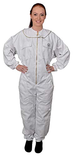 Humble Bee 410 Polycotton Beekeeping Suit with Round Veil - size: X-Small