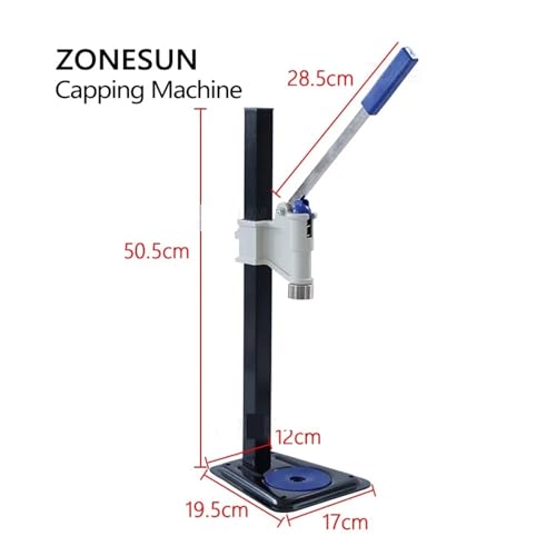 Manual Beer Lid Sealing Capper Soft Drinks Capping Machine Soda Water Sauce Bottles Cover Caper Hand Glass Wine Bottle For Beginnners DIY Use