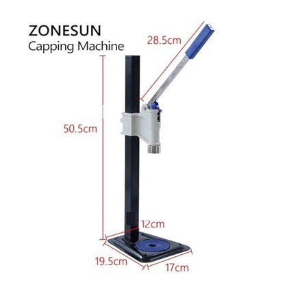 Manual Beer Lid Sealing Capper Soft Drinks Capping Machine Soda Water Sauce Bottles Cover Caper Hand Glass Wine Bottle For Beginnners DIY Use