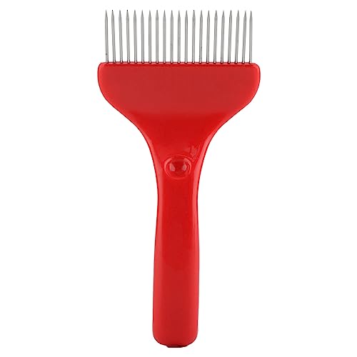 7PCS A Set of Beekeeping Equipment Kit Bee Brush Marking Cage Uncapping Fork Honey Knife Slot Frame Scraper Marker Bottle for Beekeeping Accessories