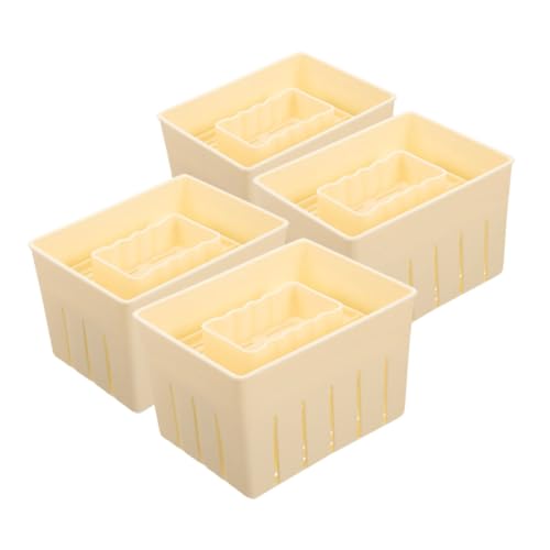 4pcs Cheese Press Tool Home Cheese Pressing Tool Diy Tofu Press Tofu Mould Strong Maker