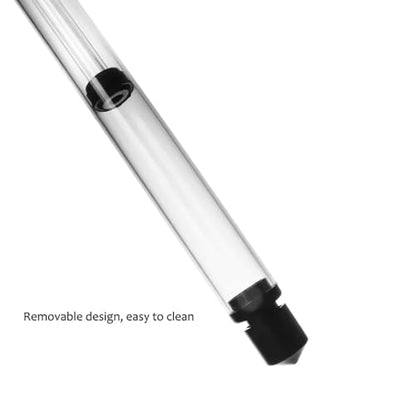 Home Brew Auto Siphon,Wine Transfer Filler Kit (Siphon Racking Cane &1.2M Hose & Clamps) for Beer Wine Bucket Carboy Bottle(Black) - color: Black