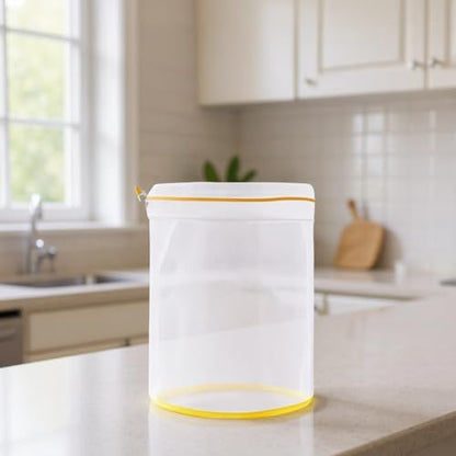 5 Pcs Nylon Mesh Straining Bags, 5 Gallon Hydroponic Filters for Juicing, Brewing, and Nut Milk