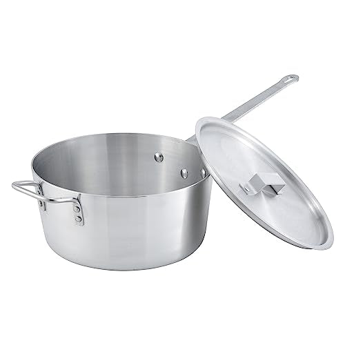 Winco ASP-10C Sauce Pan Cover for 10-Quart - size: 10 quart