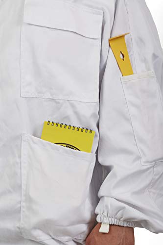 Little Giant® Deluxe Beekeeping Jacket | Protective Bee Suit Jacket with Hood | Easy to Remove and Use - size: X-Large