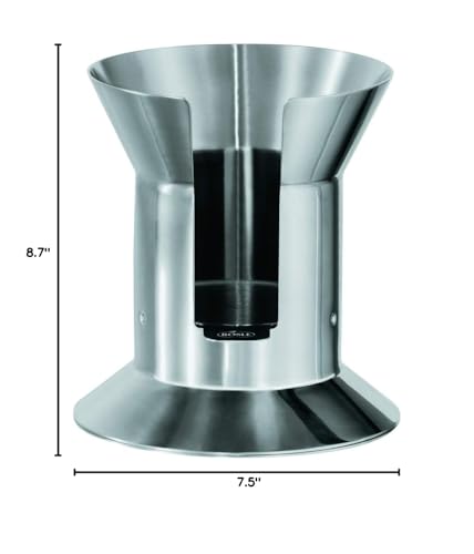 Rösle Stainless Steel Confectionary Funnel with Silicone Handle