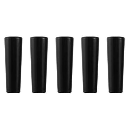 MRbrew 5 PCS Plastic Beer Tap Handle, Black Beer Faucet Handle for Commercial Standard American 3/18" Threading fit Bars, Restaurants, Home Bars, Weddings, Parties or Home Brewing Setups - size: 5 Pieces