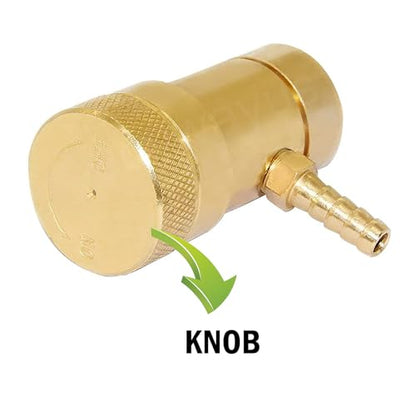 Oxygenation Kit Oxygen Regulator for Brewing, Oxygen Valve for Disposable Tanks this Valve for an H2O MAPP bottle for brewing beer