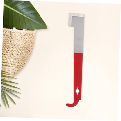 3pcs J Shaped Stainless Steel Beekeeping Hive Tool Frame Lifter Scraper for Efficient Hive Maintenance Essential Supplies for Beginner Beekeepers