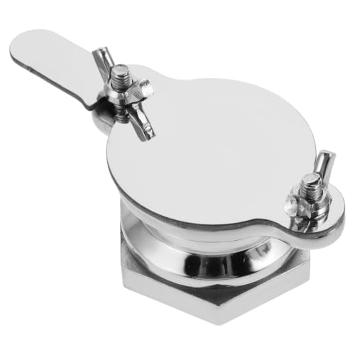 COLLBATH Heavy Duty Stainless Steel Honey Gate Valve 38mm Id for Honey Extractor Bucket Accessories with Food Grade Surface and Rust Resistant Design for Beekeeping