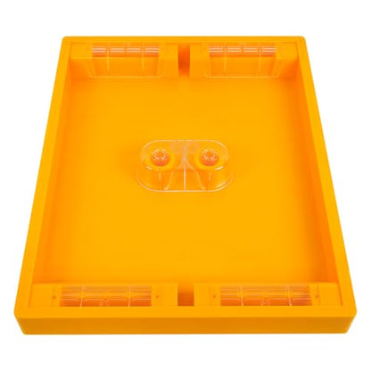 1pcs Bee Hive Feeder, Plastic Bee Top Feeder Langstroth 10 Frame Easy to Use Bee Feeding Tools in Hive Bee Feeder for Beekeeper Beekeeping Supplies - size: 1PCS