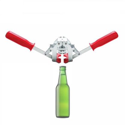 Double Lever Hand Beer Bottle Capper Machine, Manual Crown Sealer Tool,Beer Bottles Capper,for Home Brewing,Kitchens