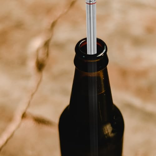 Stainless Steel Beer Bottling Wand with Valve for Oktoberfest Party Sturdy Bottling Wand for Home Brewing